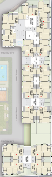 Floor Plan of SP Epitome in Shela, Ahmedabad - Image 101382