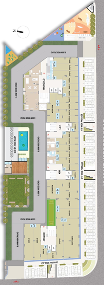 Master Plan of SP Epitome in Shela, Ahmedabad - Image 101383