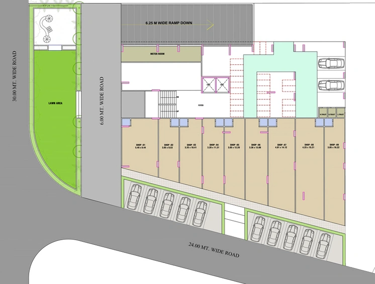 Master Plan of BT Saket Vihar in Kalol, Gandhinagar - Image 101443