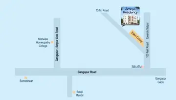 Location of Cityscape Ameya Residency - Image 165182