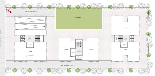 Master Plan of VS Ved Sapphire in Nikol, Ahmedabad - Image 101458