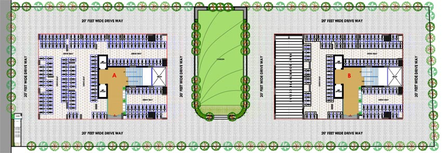 Master Plan of VS Ved Saffron in Nikol, Ahmedabad - Image 101478