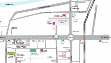 Location of Aditya Pride Lily - Image 147807