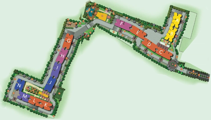 Master Plan of Sipani Royal Heritage in Chandapura, Bangalore - Image 101514