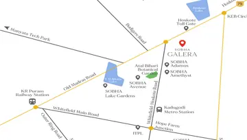 Location of Sobha Galera - Image 101530