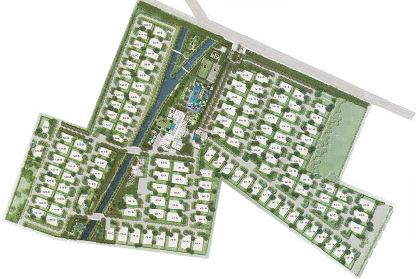 Master Plan of True Blue Napa Valley in Yelahanka, Bangalore - Image 101582