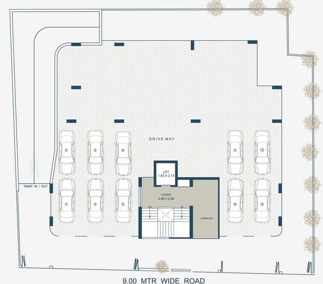 Master Plan of Varhaan Swasti in Paldi, Ahmedabad - Image 101590