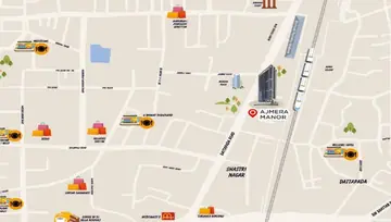 Location of Ajmera Manor - Image 28021