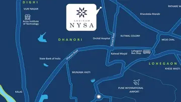 Location of Shriram Nysa - Image 194767