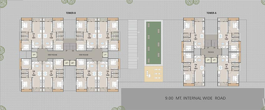 Master Plan of Shilp Aura in Chhani, Vadodara - Image 193989