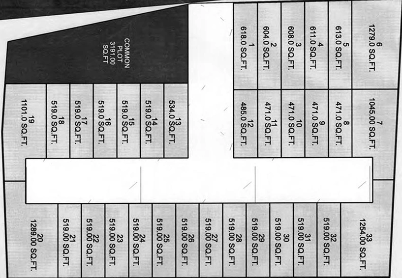 Master Plan of Shiv Duplex in Bill, Vadodara - Image 194758
