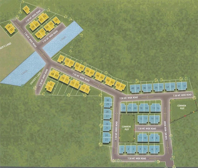 Master Plan of ParkShire in Dabhoi Road, Vadodara - Image 192827
