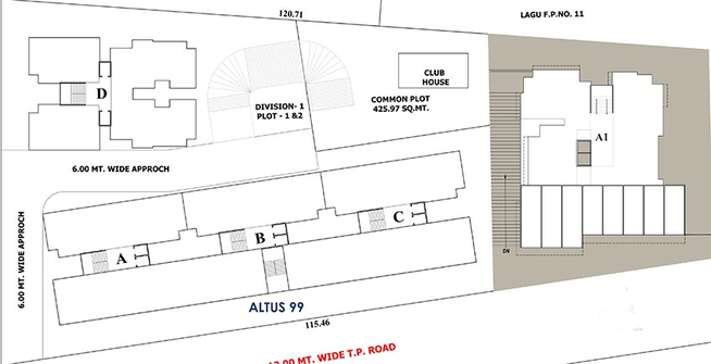 Master Plan of Durga Aura in Gotri, Vadodara - Image 184484