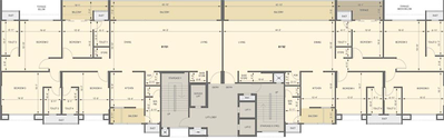 Floor Plan of Amar Landmark in Baner, Pune - Image 180130