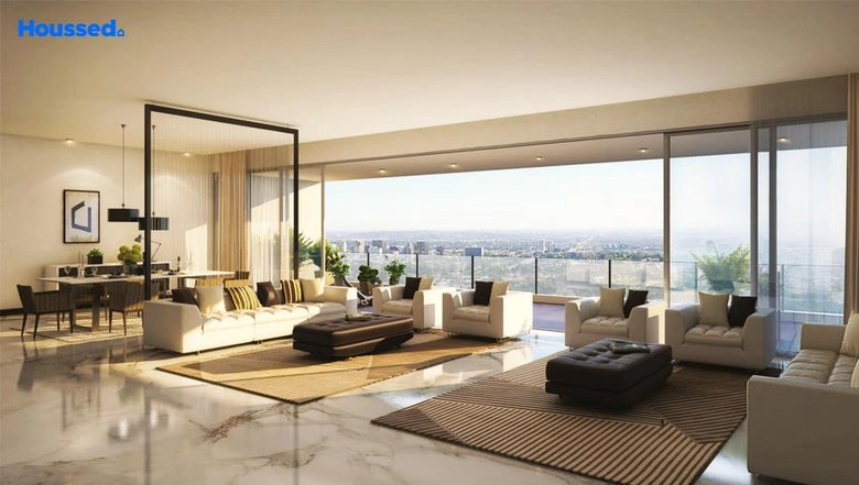 Living Room of Amar Landmark in Baner, Pune - Image 180123