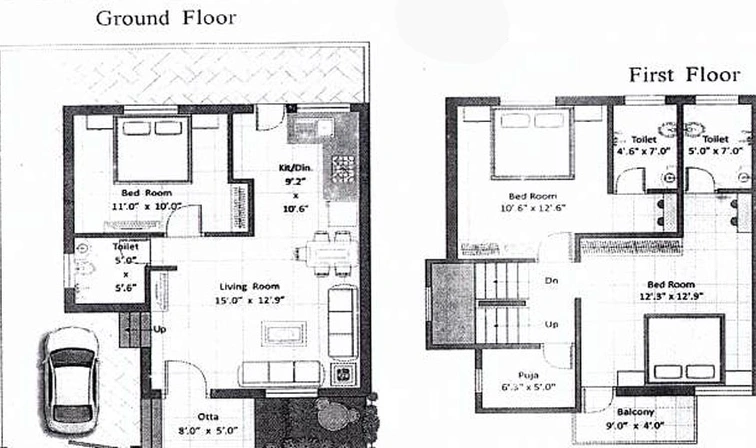 3 BHK House/Villa in Ravi Pranav Bungalows in Waghodia Road, Vadodara - Image 823638