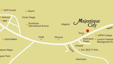 Location of Majestique City - Image 180477
