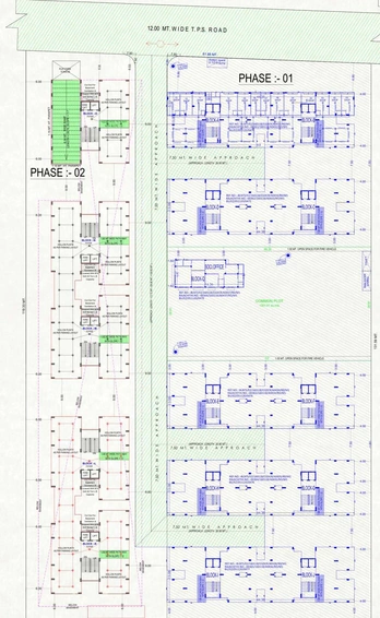 Master Plan of Uday Tulsi Galaxy Phase 2 in Vastral, Ahmedabad - Image 106367