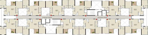 Floor Plan of Malpani Cereza in Punawale, Pune - Image 182921
