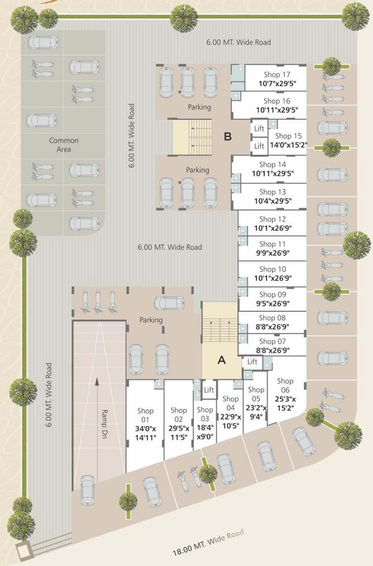 Master Plan of Kirti Oscar Hills in Nava Naroda, Ahmedabad - Image 106374