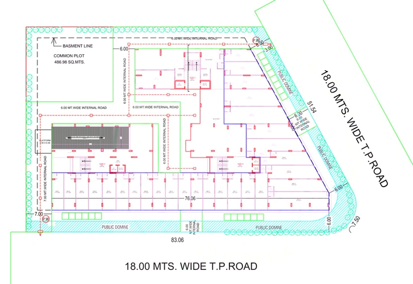 Master Plan of Vlee Azalea in Sargasan, Gandhinagar - Image 101647