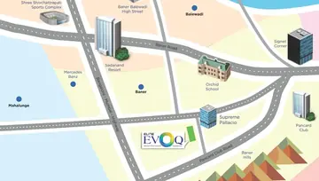 Location of Utsav Elite Evoq - Image 180334