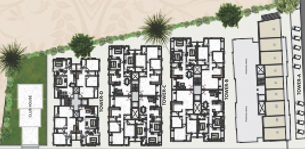 Master Plan of Mangalam Maa Residency in Harni, Vadodara - Image 185442