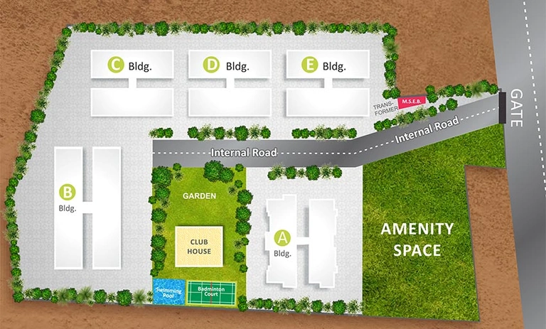 Master Plan of Trimurti Elina in Baner, Pune - Image 180588
