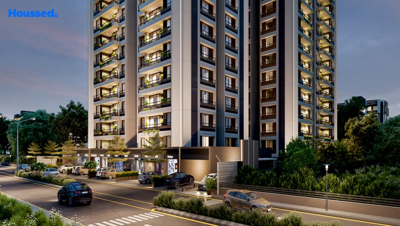 Project Image of Mahalakshmi Satvam Skyline in Sargasan, Gandhinagar - Image 101660