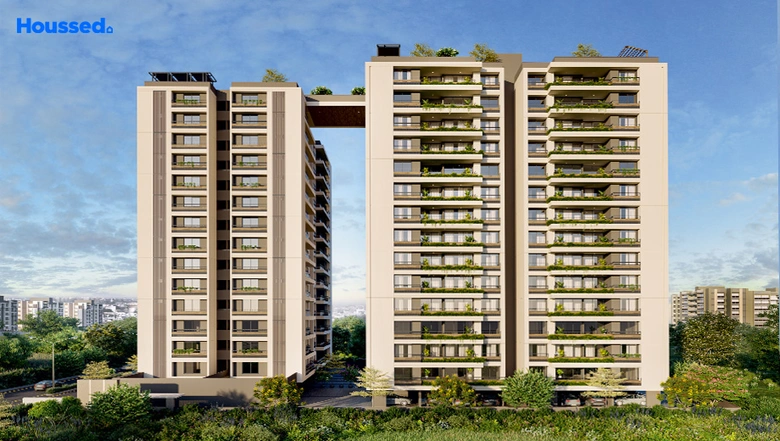 Project Image of Mahalakshmi Satvam Skyline in Sargasan, Gandhinagar - Image 101661