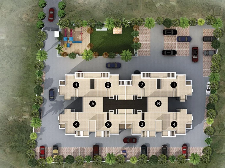 Master Plan of Divine Florina in Moshi, Pune - Image 180290