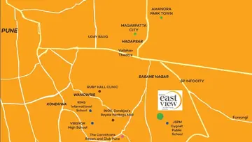 Location of Rahul Eastview - Image 195759