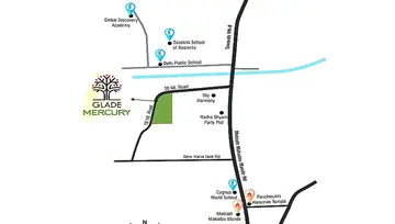 Location of Santram Glade Mercury - Image 184894
