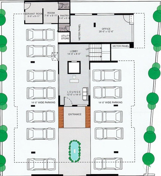 Master Plan of Horizon Shivam Aura in Subhanpura, Vadodara - Image 194103