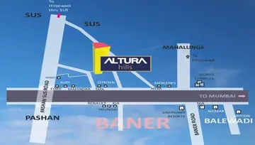 Location of Namrata Altura Hills - Image 183444