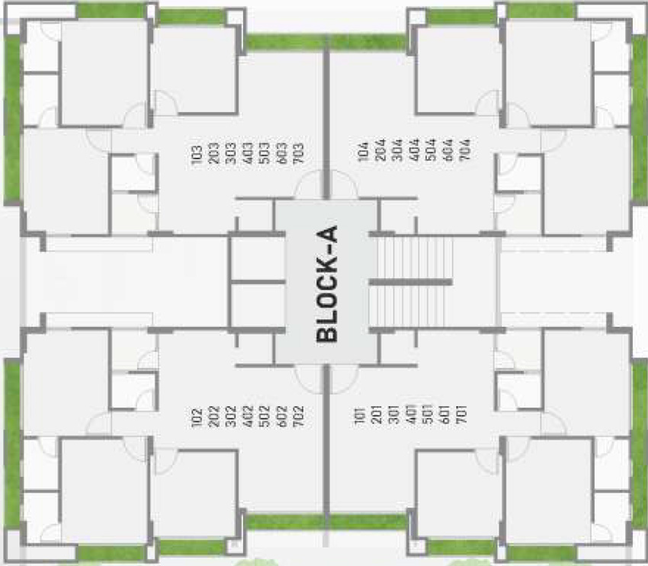 Floor Plan of Shree Anusthan in Vaishnodevi Circle, Ahmedabad - Image 102169