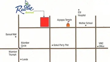 Location of Manorath Radhe Avenue - Image 193041