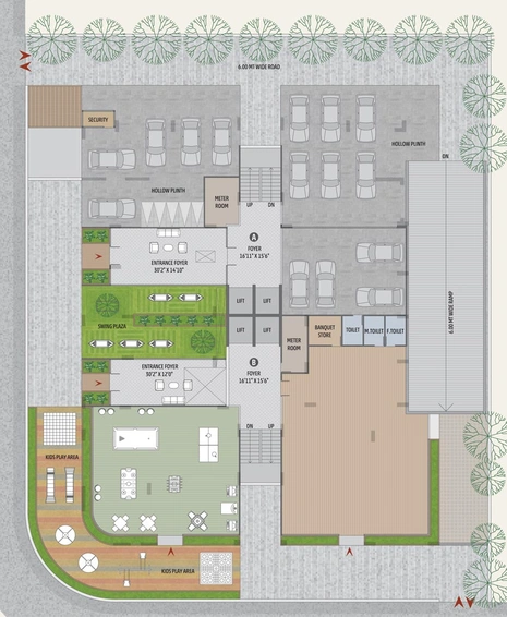 Master Plan of Motherland Magnate Impression in Sola, Ahmedabad - Image 101814