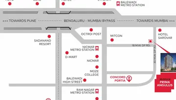 Location of Truspace Prima Angulus - Image 182972