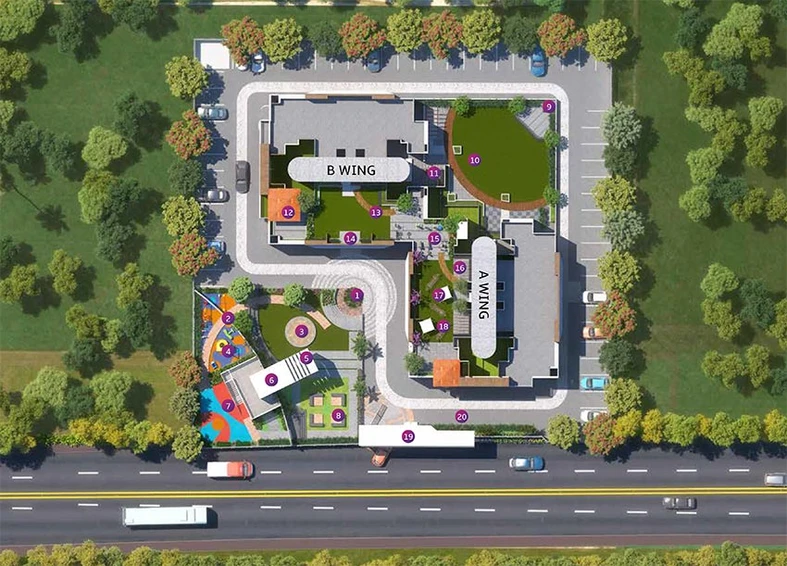 Master Plan of Unique Legacy Grand in Mundhwa, Pune - Image 197714