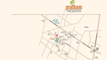 Location of Shanu Pratham Heights - Image 106443