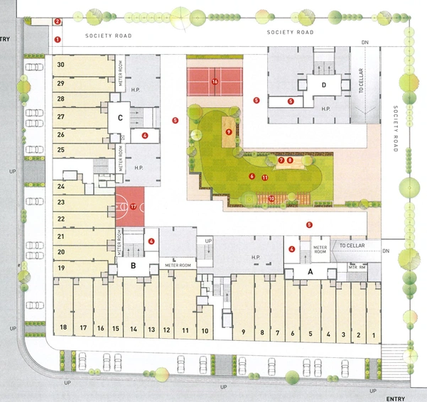 Master Plan of Pha Kalash Square in Chandkheda, Ahmedabad - Image 101995