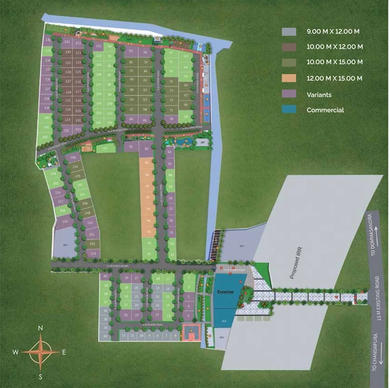 Master Plan of Concorde Abode 99 in Sarjapur, Bangalore - Image 102009