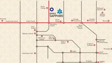 Location of Banka Sapphire - Image 183108