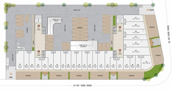 Master Plan of Gopinath Swarnim Shrushti in Adalaj, Gandhinagar - Image 102047
