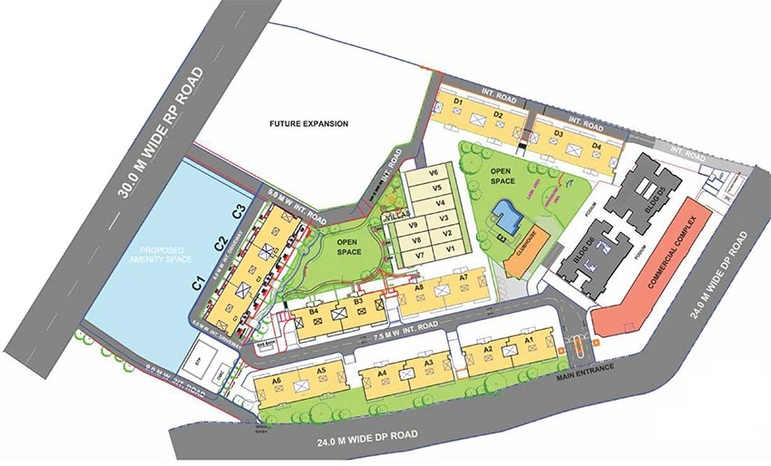 Master Plan of Atul Westernhills in Baner, Pune - Image 200539