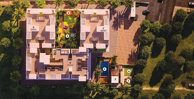 Master Plan of Prathamesh Excellencia in Tathawade, Pune - Image 201685
