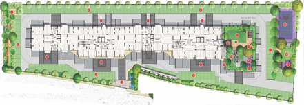 Master Plan of Mittal Elanza in Kogilu, Bangalore - Image 102149