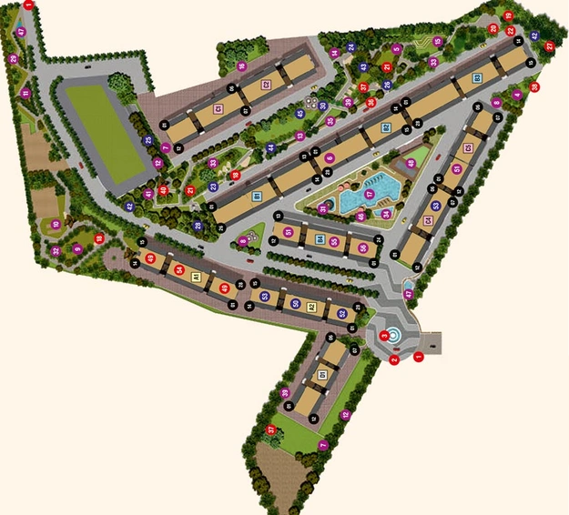 Master Plan of Xrbia SingaPune in Dhanori, Pune - Image 202452