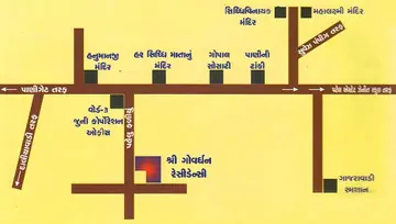 Location of Shree Goverdhan Residency - Image 199166